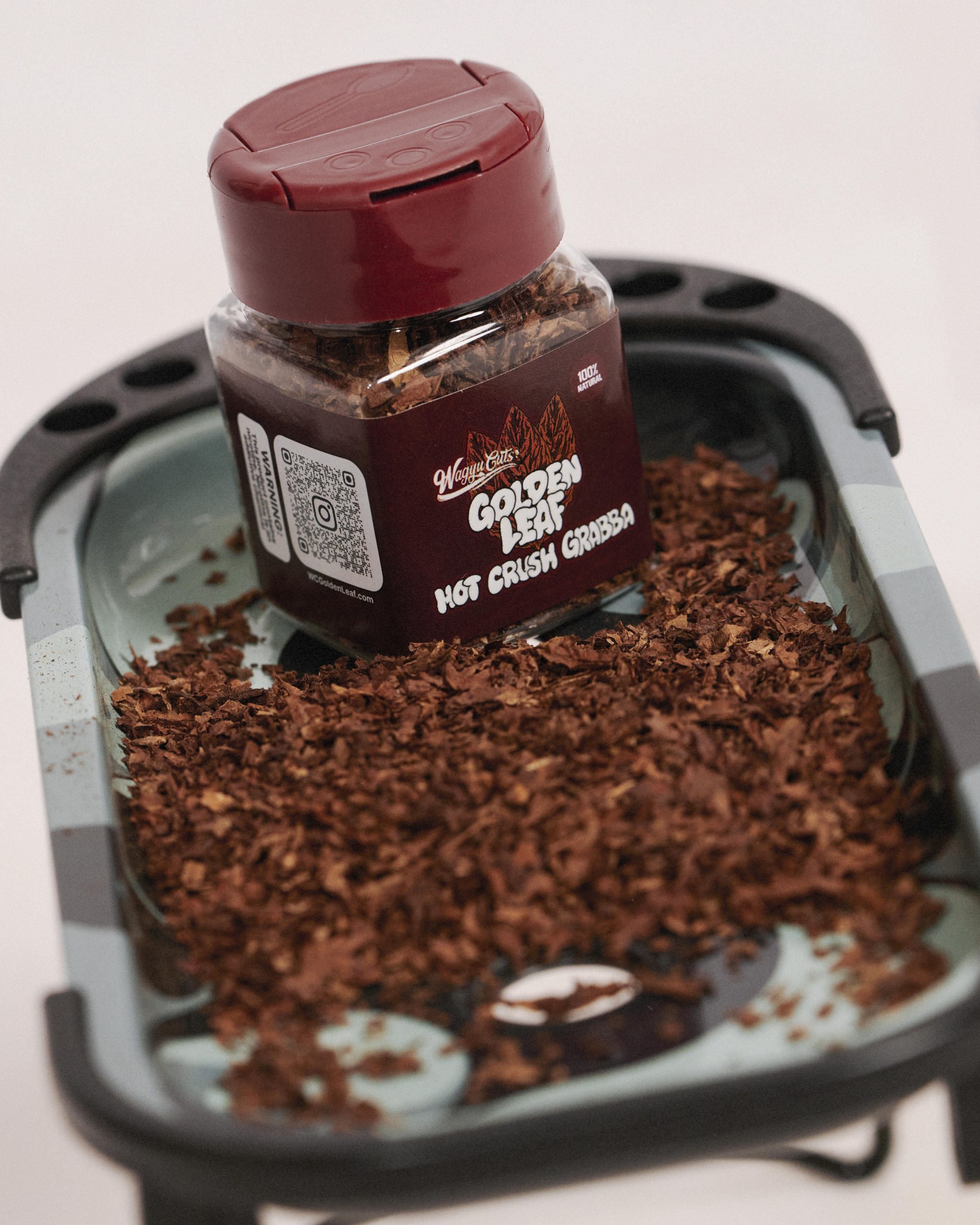 WC Golden Leaf Hot Crush Grabba Bottle